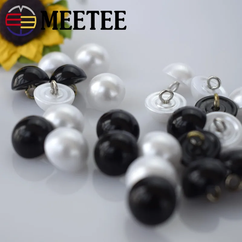 50Pcs Black White Pearl Button For Shirt Cardigan Sweater Decorative Buttons Zipper Head Invitation Card Decoration DIY Crafts
50Pcs Black White Pearl Button For Shirt Cardigan Sweater Decorative Buttons Zipper Head Invitation Card Decoration DIY Crafts
