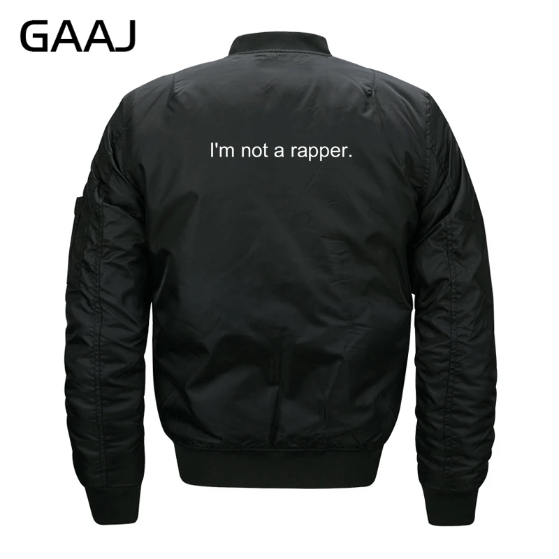 GAAJ Print I'm not a rapper Jackets Men Waterproof Windbreaker Jacket Plus Size Militar Autumn Fleece Military Style #602OT
GAAJ Print I'm not a rapper Jackets Men Waterproof Windbreaker Jacket Plus Size Militar Autumn Fleece Military Style #602OT