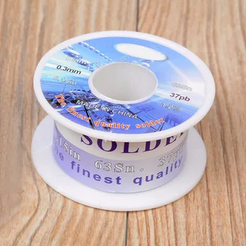 1 Roll Tin Lead Solder Wire For Circuit Board Flux Welding Iron Line Reel Rosin Core Solder Wire 2.0% 0.3mm 63/37
1 Roll Tin Lead Solder Wire For Circuit Board Flux Welding Iron Line Reel Rosin Core Solder Wire 2.0% 0.3mm 63/37