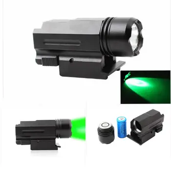 LED Rifle Hunting sight Glock Gun Flash Light Tactical Torch Flashlight for Release 20mm Rail Pistol Airsoft accessories Green
LED Rifle Hunting sight Glock Gun Flash Light Tactical Torch Flashlight for Release 20mm Rail Pistol Airsoft accessories Green