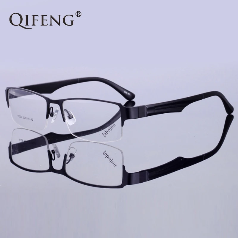 QIFENG Spectacle Frame Eyeglasses Men Computer Optical Prescription Myopia Clear Lens Eye Glasses Frame For Male Eyewear QF158
QIFENG Spectacle Frame Eyeglasses Men Computer Optical Prescription Myopia Clear Lens Eye Glasses Frame For Male Eyewear QF158