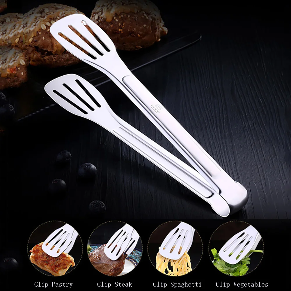 304 Stainless Steel Food Clip Tong Barbecue Party Bar BBQ Clip Bread Food Ice Clamp Tong Bar Kitchen Tool Accessories
304 Stainless Steel Food Clip Tong Barbecue Party Bar BBQ Clip Bread Food Ice Clamp Tong Bar Kitchen Tool Accessories