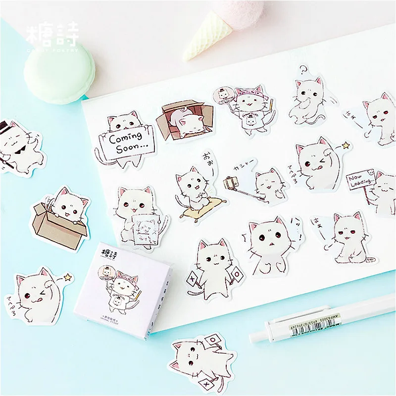 45pcs/pack Kawaii bookmark Cute Cartoon Pet cat Pattern paper stationery items School Supplies Gratitude teacher gift
45pcs/pack Kawaii bookmark Cute Cartoon Pet cat Pattern paper stationery items School Supplies Gratitude teacher gift