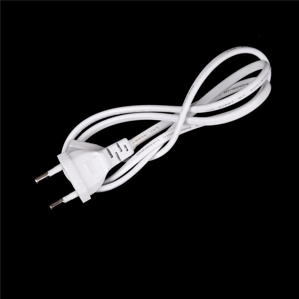 1Meter Volex EU European 2-Prong Port AC Power Cord Cable For Mac Mini Router for apple TV PS2 PS3 Slim Power Cable