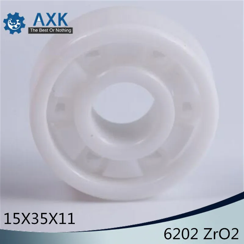 6202 Full Ceramic Bearing ( 1 PC ) 15*35*11 mm ZrO2 Material 6202CE All Zirconia Ceramic Ball Bearings
6202 Full Ceramic Bearing ( 1 PC ) 15*35*11 mm ZrO2 Material 6202CE All Zirconia Ceramic Ball Bearings