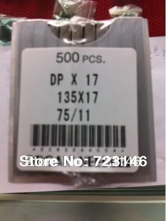 2014 Seconds Kill Organ Sewing Needle Dpx5 Dp*17 135*17 75/11 10pcs Japan Industrial Machine Needles Juki Singer for Brother
2014 Seconds Kill Organ Sewing Needle Dpx5 Dp*17 135*17 75/11 10pcs Japan Industrial Machine Needles Juki Singer for Brother