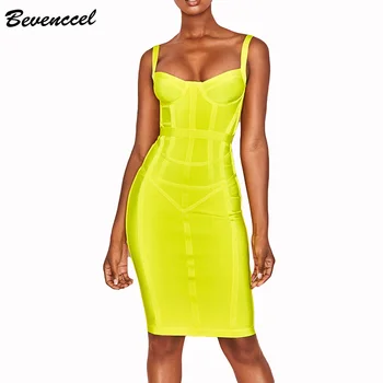 Bevenccel High Quality Sexy Women Summer Bandage Dress 2020 Elelgant Straps Striped Bodycon Evening Party Dress Vestidos
Bevenccel High Quality Sexy Women Summer Bandage Dress 2020 Elelgant Straps Striped Bodycon Evening Party Dress Vestidos