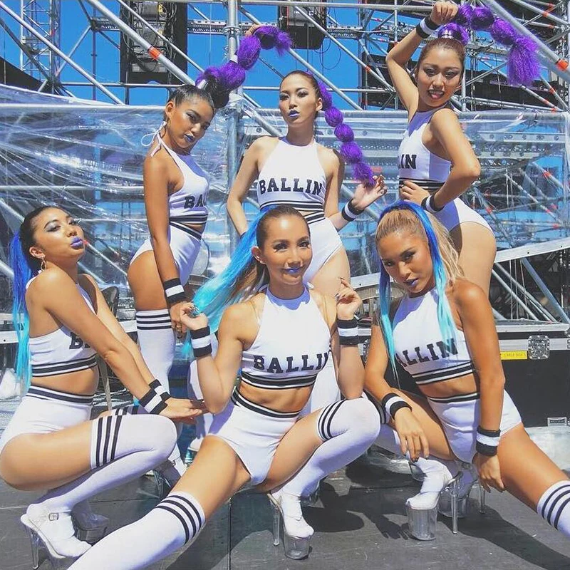 New Hip Hop Jazz Dance Costume Suit Women'S Show Costumes Stage Outfit GoGo Ds Costume Dj Female Singer Sexy Rave Outfit DQS1309
New Hip Hop Jazz Dance Costume Suit Women'S Show Costumes Stage Outfit GoGo Ds Costume Dj Female Singer Sexy Rave Outfit DQS1309