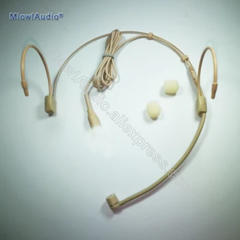 Dual Earhook Headset Microphone For Sennheiser Shure Audio Technica AKG 3.5mm Lock Mipro Condenser Headworn Connector Separable
Dual Earhook Headset Microphone For Sennheiser Shure Audio Technica AKG 3.5mm Lock Mipro Condenser Headworn Connector Separable