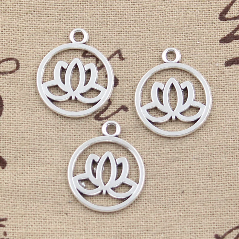 8pcs Charms lotus flower 23x20mm Antique Making pendant fit,Vintage Tibetan Silver Bronze,DIY bracelet necklace
8pcs Charms lotus flower 23x20mm Antique Making pendant fit,Vintage Tibetan Silver Bronze,DIY bracelet necklace