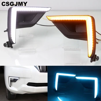 CSGJMY 1Set For Toyota Land Cruiser Prado FJ150 2018 2019 Flowing Turn Signal Function Car DRL LED Daytime Running Light
CSGJMY 1Set For Toyota Land Cruiser Prado FJ150 2018 2019 Flowing Turn Signal Function Car DRL LED Daytime Running Light