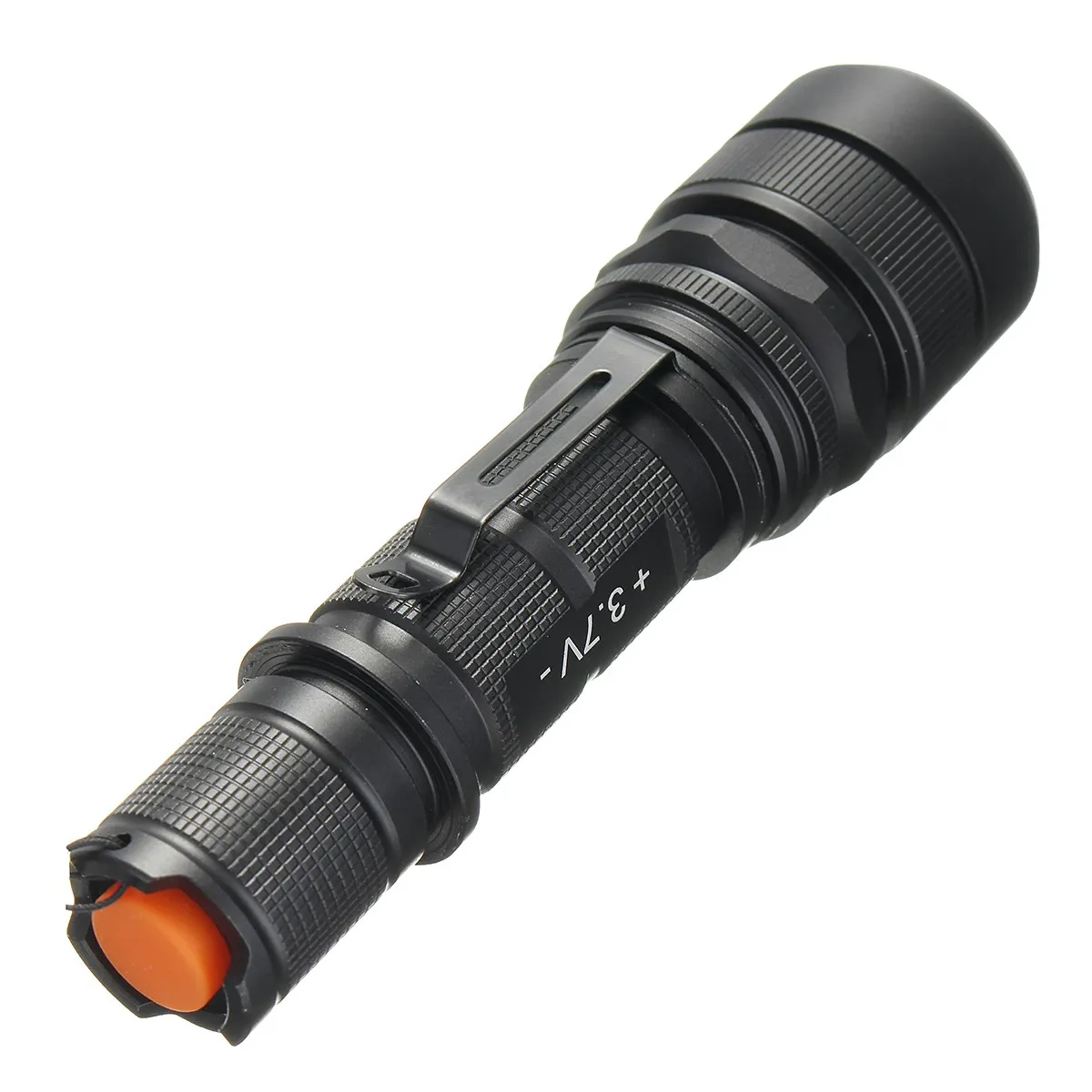 Elfeland Aluminum alloy Waterproof T6 Press Switch5 Modes Telescopic zoom Led Light Flashlight Torch By 18650 Battery
Elfeland Aluminum alloy Waterproof T6 Press Switch5 Modes Telescopic zoom Led Light Flashlight Torch By 18650 Battery