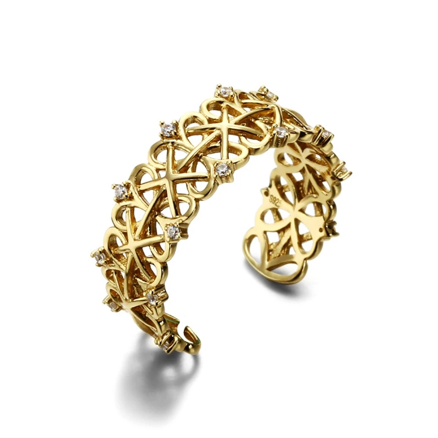 2019 Designer 925 Silver Rings 14K Yellow Gold Plated Zircon Handicraft Jewelry Bijoux Ring Fit for Dating Women Cock Ring Sets
2019 Designer 925 Silver Rings 14K Yellow Gold Plated Zircon Handicraft Jewelry Bijoux Ring Fit for Dating Women Cock Ring Sets