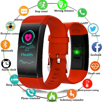 Smart Bracelet IP68 Waterproof Smartband Heart Rate Sleep Monitor Sports Passometer Fitness Tracker Bluetooth Smartwatch PK QW16
Smart Bracelet IP68 Waterproof Smartband Heart Rate Sleep Monitor Sports Passometer Fitness Tracker Bluetooth Smartwatch PK QW16