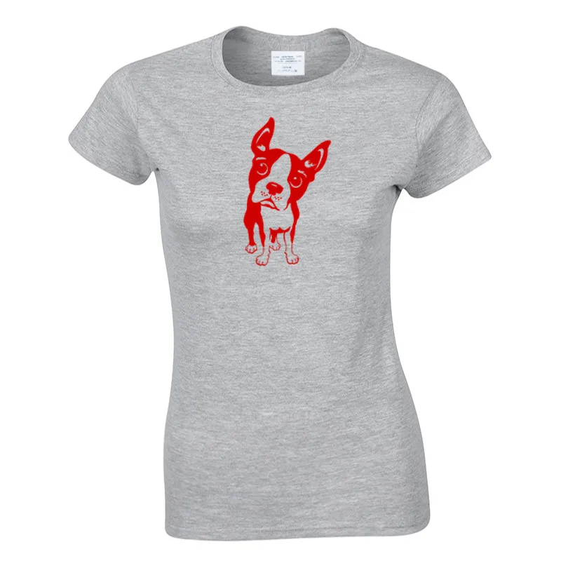 dog boston terrier puppy Summer T shirt women Printing Originality O-Neck Short Sleeves T-shirts tshirt Tops Tee
dog boston terrier puppy Summer T shirt women Printing Originality O-Neck Short Sleeves T-shirts tshirt Tops Tee