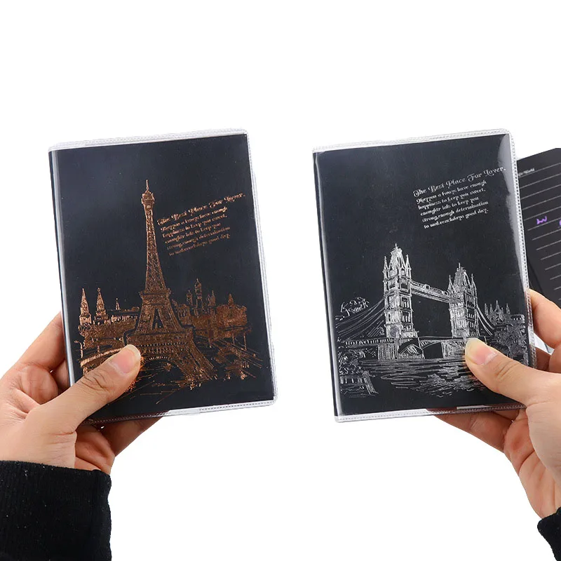 1pcs Random Creative Tower Notebook Black Lined Page Notepad Stationery Diary Notebook Soft Cover Office School Supplies
1pcs Random Creative Tower Notebook Black Lined Page Notepad Stationery Diary Notebook Soft Cover Office School Supplies