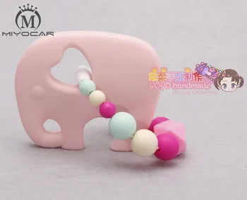 MIYOCARHandmade FDA BPA free Food Grade Safe Silicone Elephant Teething Ring teether silicone teether toy chewable beads teether
MIYOCARHandmade FDA BPA free Food Grade Safe Silicone Elephant Teething Ring teether silicone teether toy chewable beads teether