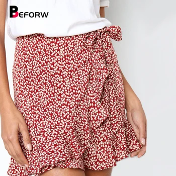 BEFORW Harajuku Vintage Print Skirts Womens Boho Elegant Ruffles Mini Skirt Fashion Irregular Sexy Skirt Faldas Mujer Moda 2019
BEFORW Harajuku Vintage Print Skirts Womens Boho Elegant Ruffles Mini Skirt Fashion Irregular Sexy Skirt Faldas Mujer Moda 2019