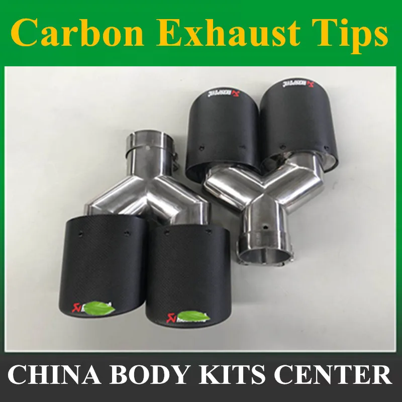 universal various sizes oval Y-shaped akrapovic carbon fibre car exhaust muffler tip One change two FOR BMW crimping Dumb face
universal various sizes oval Y-shaped akrapovic carbon fibre car exhaust muffler tip One change two FOR BMW crimping Dumb face