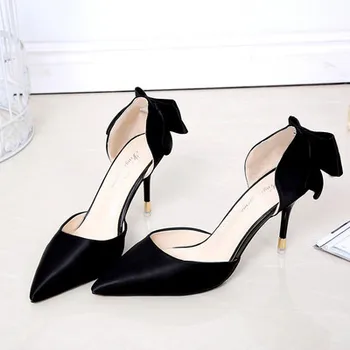 8cm Size 26-28 Pointed Toe Women Banquet Pumps Lady Wedding Party Shoes Girl Casual Dancing Party High Heels G88
8cm Size 26-28 Pointed Toe Women Banquet Pumps Lady Wedding Party Shoes Girl Casual Dancing Party High Heels G88