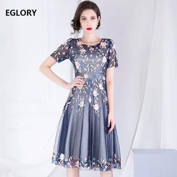 Top Quality New 2019 Spring Summer Party Wedding Women Crystal Beading Allover Luxurious Embroidery Mid-Calf Pink Blue Dress
Top Quality New 2019 Spring Summer Party Wedding Women Crystal Beading Allover Luxurious Embroidery Mid-Calf Pink Blue Dress