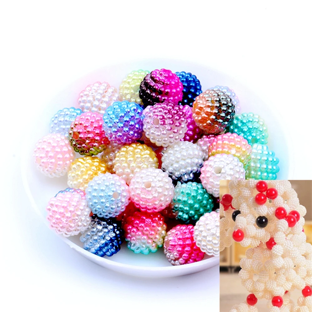 20pcs 10mm Multicolor Bayberry Perforation Pearl Beads Hole Round Acrylic Imitation Pearl Beads Dress Making Jewelry Decorations
20pcs 10mm Multicolor Bayberry Perforation Pearl Beads Hole Round Acrylic Imitation Pearl Beads Dress Making Jewelry Decorations