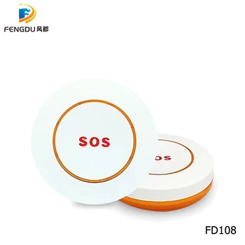 New Arrival One Key Emergency SOS Button Alarm Button Wireless 433mhz Panic Button for Elderly/Patients/Child
New Arrival One Key Emergency SOS Button Alarm Button Wireless 433mhz Panic Button for Elderly/Patients/Child