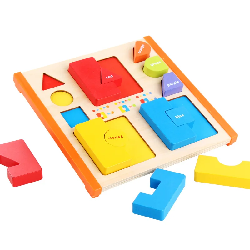 Montessori Materials Color Shape Matching Puzzle for Toddlers Montessori Educational Wooden Toys for Children 3d Puzzles Babies
Montessori Materials Color Shape Matching Puzzle for Toddlers Montessori Educational Wooden Toys for Children 3d Puzzles Babies