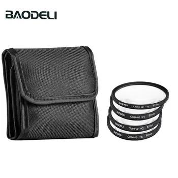 BAODELI One Set Camera Lens Filtro Concept Close Up 1 2 4 10 Macro Filter 49mm 52 55 58 62 67 72 77 82 mm For Cannon Nikon Sony
BAODELI One Set Camera Lens Filtro Concept Close Up 1 2 4 10 Macro Filter 49mm 52 55 58 62 67 72 77 82 mm For Cannon Nikon Sony