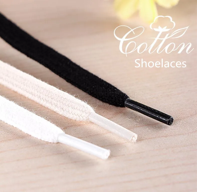 Cotton Shoelaces Double Layer Soft Flat Shoelaes For Sneaker Canvas Leather Shoe Laces Black White Beige100cm 120cm 140cm 160cm
Cotton Shoelaces Double Layer Soft Flat Shoelaes For Sneaker Canvas Leather Shoe Laces Black White Beige100cm 120cm 140cm 160cm