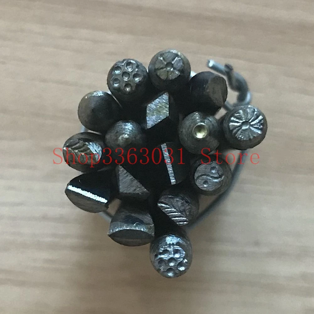 Jewelry Stamp Hand Punch For Impress Art Metal Jewelers Flower Printing Mixed Set Jewelry DIY Tool
Jewelry Stamp Hand Punch For Impress Art Metal Jewelers Flower Printing Mixed Set Jewelry DIY Tool