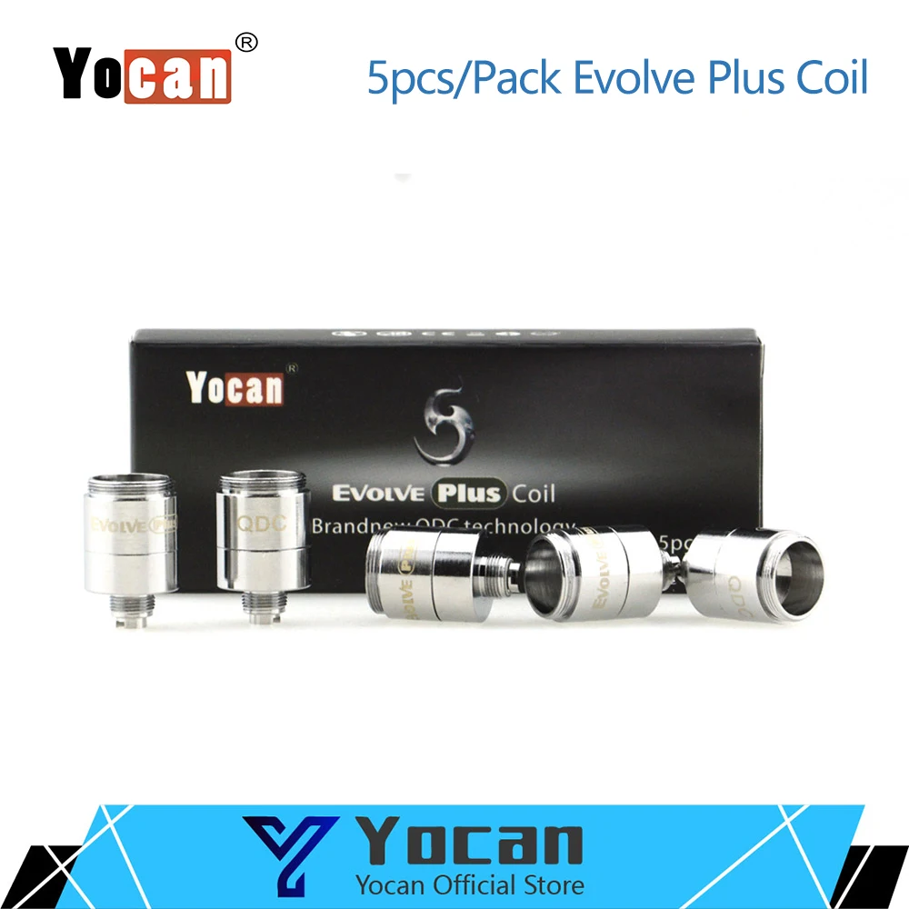Оригинальный 5 штук упак. Yocan Evolve Plus Керамическая катушка пончика KIT Vapor