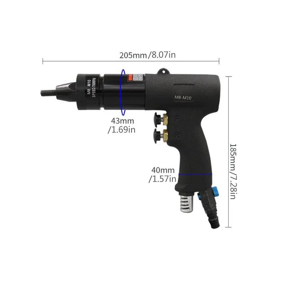 KP-740A Gaobao M8M10 Pneumatic Riveting Nut Gun Self-locking Hat Gun Industrial Riveting Nut Gun Riveting Nut Gun
KP-740A Gaobao M8M10 Pneumatic Riveting Nut Gun Self-locking Hat Gun Industrial Riveting Nut Gun Riveting Nut Gun