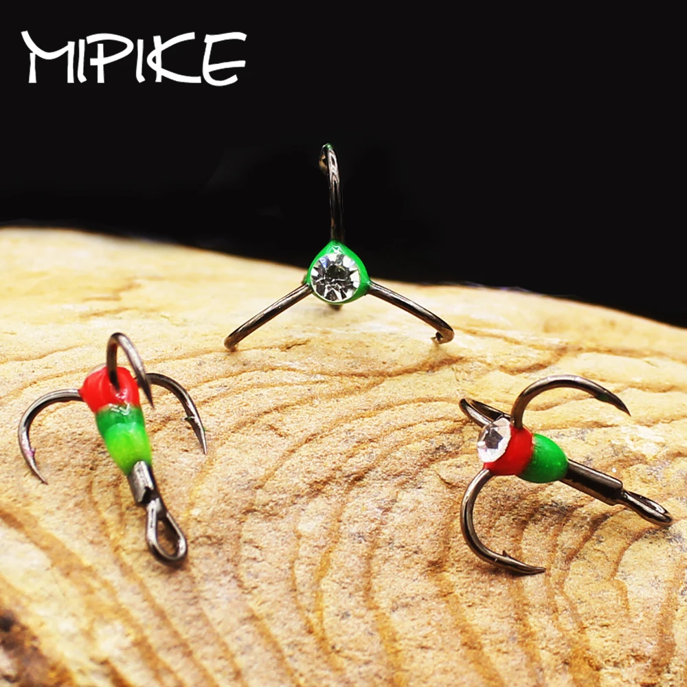 1 PC Ice fishing Triple Fishing Hook Set Size #6/8/10 High Carbon Steel Silver Black Brown for Carp Fishing Hooks Japan
1 PC Ice fishing Triple Fishing Hook Set Size #6/8/10 High Carbon Steel Silver Black Brown for Carp Fishing Hooks Japan