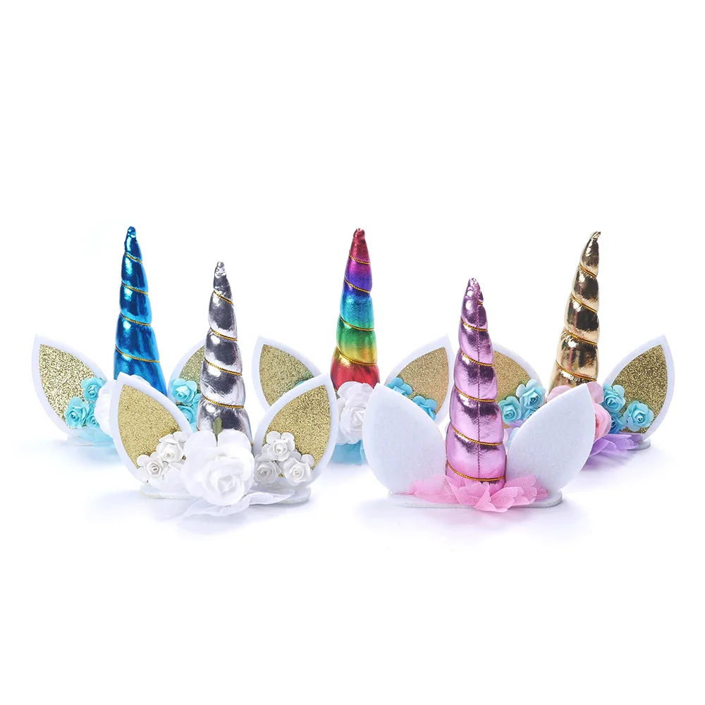 14cm Gold Silver Unicorn Horns Cake Topper Kids Birthday Cake Decoration Halloween Birthday Party Event Supplies
14cm Gold Silver Unicorn Horns Cake Topper Kids Birthday Cake Decoration Halloween Birthday Party Event Supplies