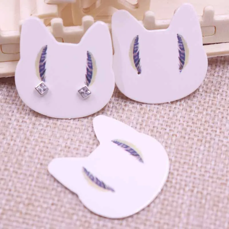 New design 100pcs white &kraft paper pineapple&cute cat&Life Tree shape earring cards Jewelry & clothes holder tags can custom
New design 100pcs white &kraft paper pineapple&cute cat&Life Tree shape earring cards Jewelry & clothes holder tags can custom