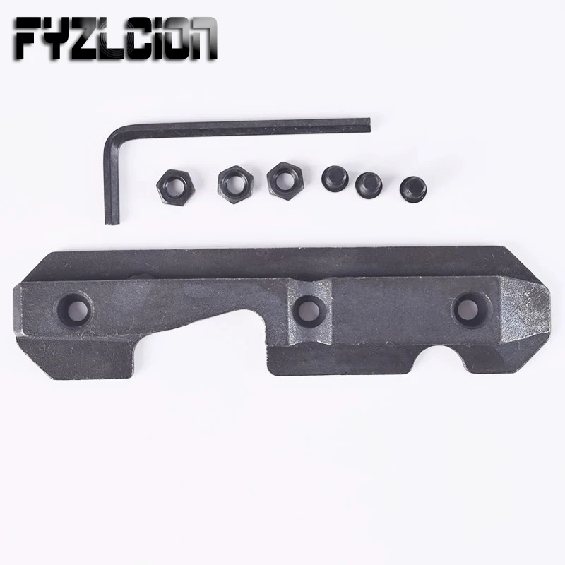 Hunting Tactical Dovetail Steel Side Plate Fits Stamped Milled Receiver for AK/Saiga Airsoft AK47 Side Scope Mount
Hunting Tactical Dovetail Steel Side Plate Fits Stamped Milled Receiver for AK/Saiga Airsoft AK47 Side Scope Mount