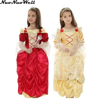 Halloween Cosplay Costume Children Snow White Dress Set Girl's Mermaid Stage Performance Yellow or Red Sides Wear Princess Dress
Halloween Cosplay Costume Children Snow White Dress Set Girl's Mermaid Stage Performance Yellow or Red Sides Wear Princess Dress