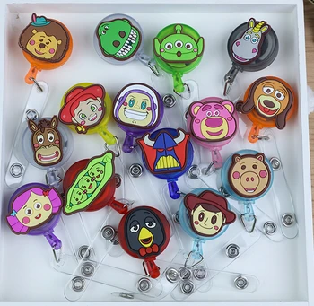 10pcs story Retractable Badge Reel High quality silicone Student Nurse ID Name Card Badge Holder Office Supplies
10pcs story Retractable Badge Reel High quality silicone Student Nurse ID Name Card Badge Holder Office Supplies