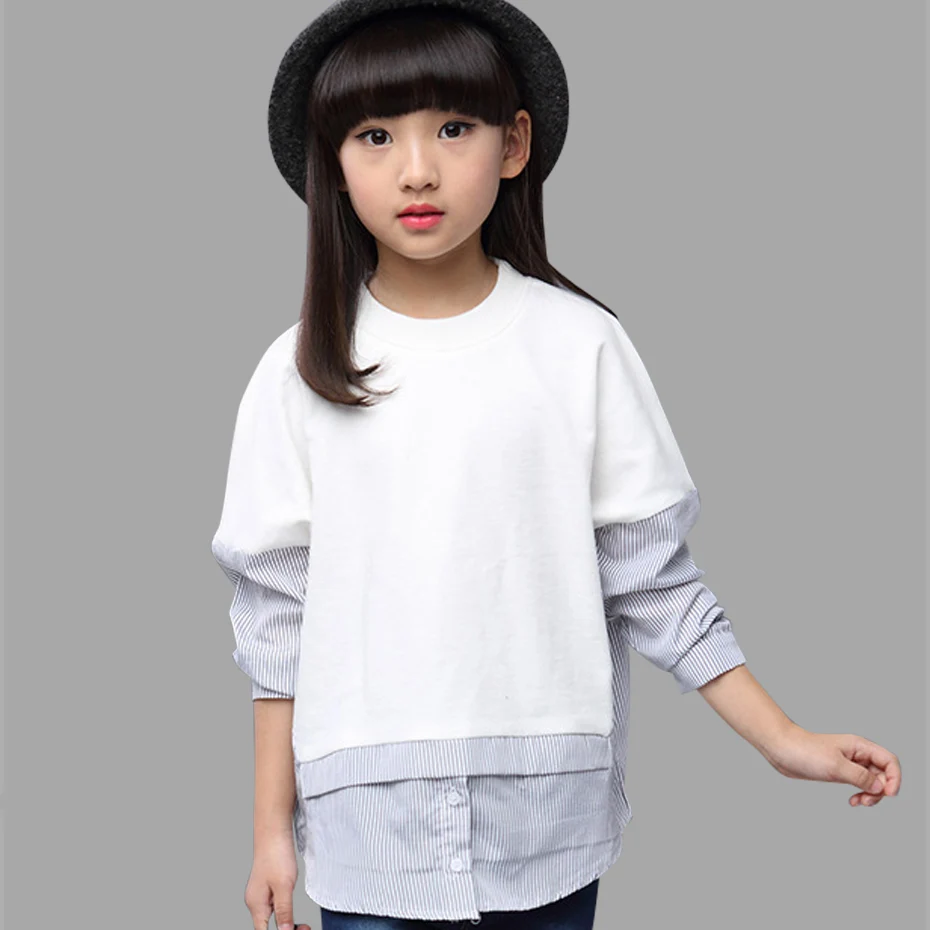 Children Blouses For Girls Clothing O Neck Girls Shirts Teenage School Clothes 6 7 8 9 10 11 12 13 14 Years Kids Tops
Children Blouses For Girls Clothing O Neck Girls Shirts Teenage School Clothes 6 7 8 9 10 11 12 13 14 Years Kids Tops