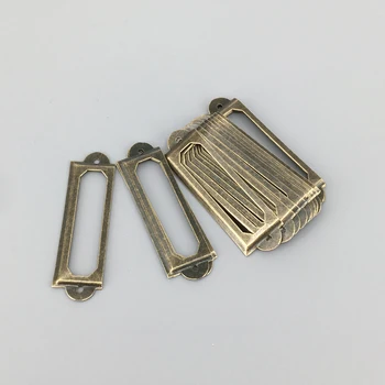 30PCS 60*17MM Small furniture decor File Label Frame Drawer cabinet Tag card Index Holders with Screws
30PCS 60*17MM Small furniture decor File Label Frame Drawer cabinet Tag card Index Holders with Screws