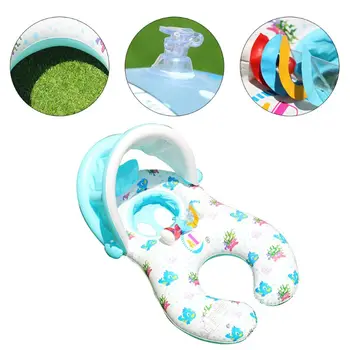 Mother Child Inflatable Ring Swimming Circle Baby Float Double Swimming Pool Swimming Aids Ring With Sunshade Swimtrainer Circle
Mother Child Inflatable Ring Swimming Circle Baby Float Double Swimming Pool Swimming Aids Ring With Sunshade Swimtrainer Circle