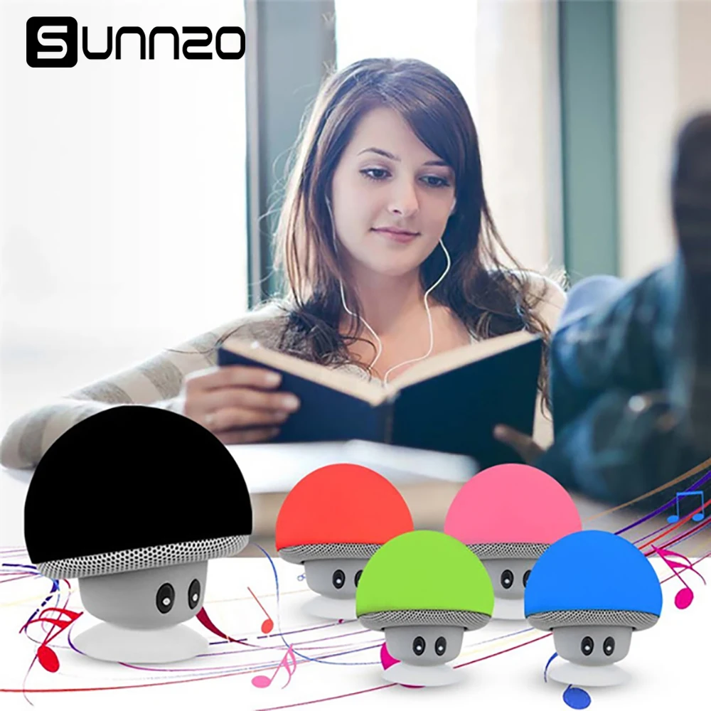 SUNNZO Wireless Mini Bluetooth Speaker Mushroom Style Bluetooth Speaker kickstand For Vernee mars pro Holder For xiaomi mi6
SUNNZO Wireless Mini Bluetooth Speaker Mushroom Style Bluetooth Speaker kickstand For Vernee mars pro Holder For xiaomi mi6