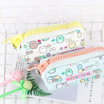 BECODE Korean Stationery Supplies Creative Ice cream color Large Pencil Case PU Personality Pens Box Zipper Student Pencilcase
BECODE Korean Stationery Supplies Creative Ice cream color Large Pencil Case PU Personality Pens Box Zipper Student Pencilcase
