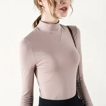 ACRMRAC Women t-shirt Spring and autumn t-shirt Solid color Long sleeve O-neck Slim Sexy Tops Tees T-shirt Women
ACRMRAC Women t-shirt Spring and autumn t-shirt Solid color Long sleeve O-neck Slim Sexy Tops Tees T-shirt Women