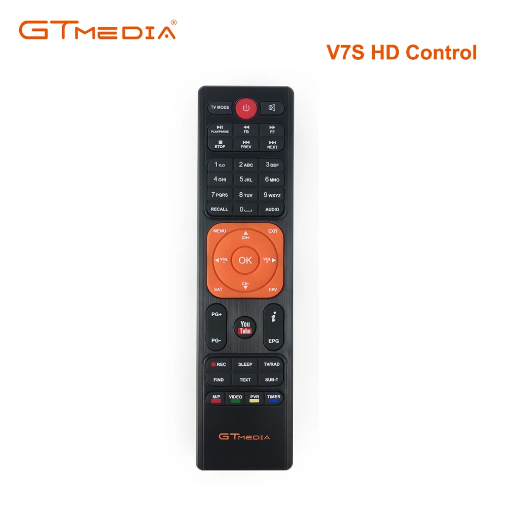 Free sat GT Media HD Satellite Receiver Remote Control Replacement For Freesat GTMedia V7 HD,V7S HD,V7 MAX,V7 COMBO,V7 ATSC
Free sat GT Media HD Satellite Receiver Remote Control Replacement For Freesat GTMedia V7 HD,V7S HD,V7 MAX,V7 COMBO,V7 ATSC