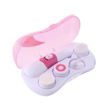 4 in 1 Electric Facial Cleansing Brush Vibration Face Cleaning Brush, Massager, Puff Battery Power
4 in 1 Electric Facial Cleansing Brush Vibration Face Cleaning Brush, Massager, Puff Battery Power