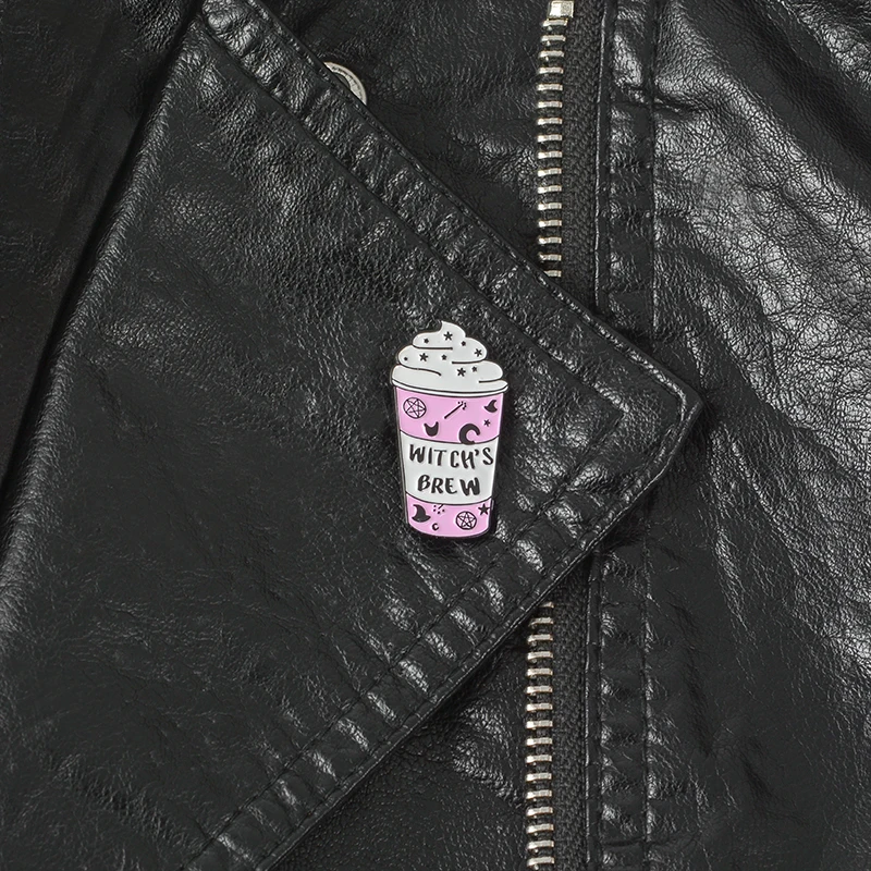 Pink Cream Coffee Pin Brooches Backpack Bags Hats Leather jeckets Decoration Accessories Cute Kawaii Jewelry Coffee jewelry
Pink Cream Coffee Pin Brooches Backpack Bags Hats Leather jeckets Decoration Accessories Cute Kawaii Jewelry Coffee jewelry