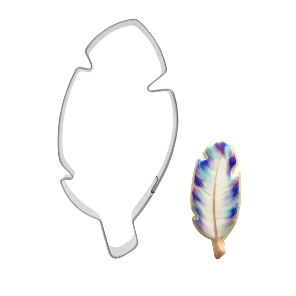 1pc Hot 2018 Feather Cookie Cutter 3D Stainless Steel Fondant Cake Decorating Tools DIY Pastry Biscuit Baking Molds
1pc Hot 2018 Feather Cookie Cutter 3D Stainless Steel Fondant Cake Decorating Tools DIY Pastry Biscuit Baking Molds