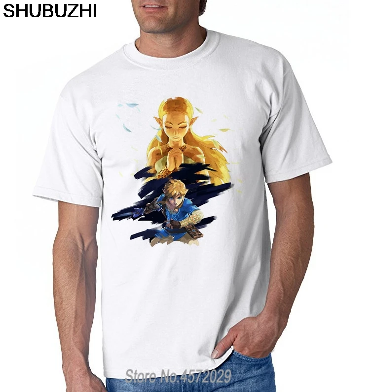 T-Shirt Mens The Legend of Zelda Breath of the Wild tshirt Men Club 90s Pure Cartoon cotton T Shirts Adult euro size
T-Shirt Mens The Legend of Zelda Breath of the Wild tshirt Men Club 90s Pure Cartoon cotton T Shirts Adult euro size